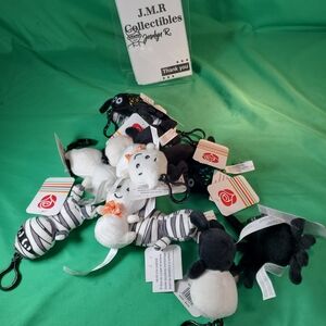 11 Halloween purse charm clip backpack keychain plush mini american greeting